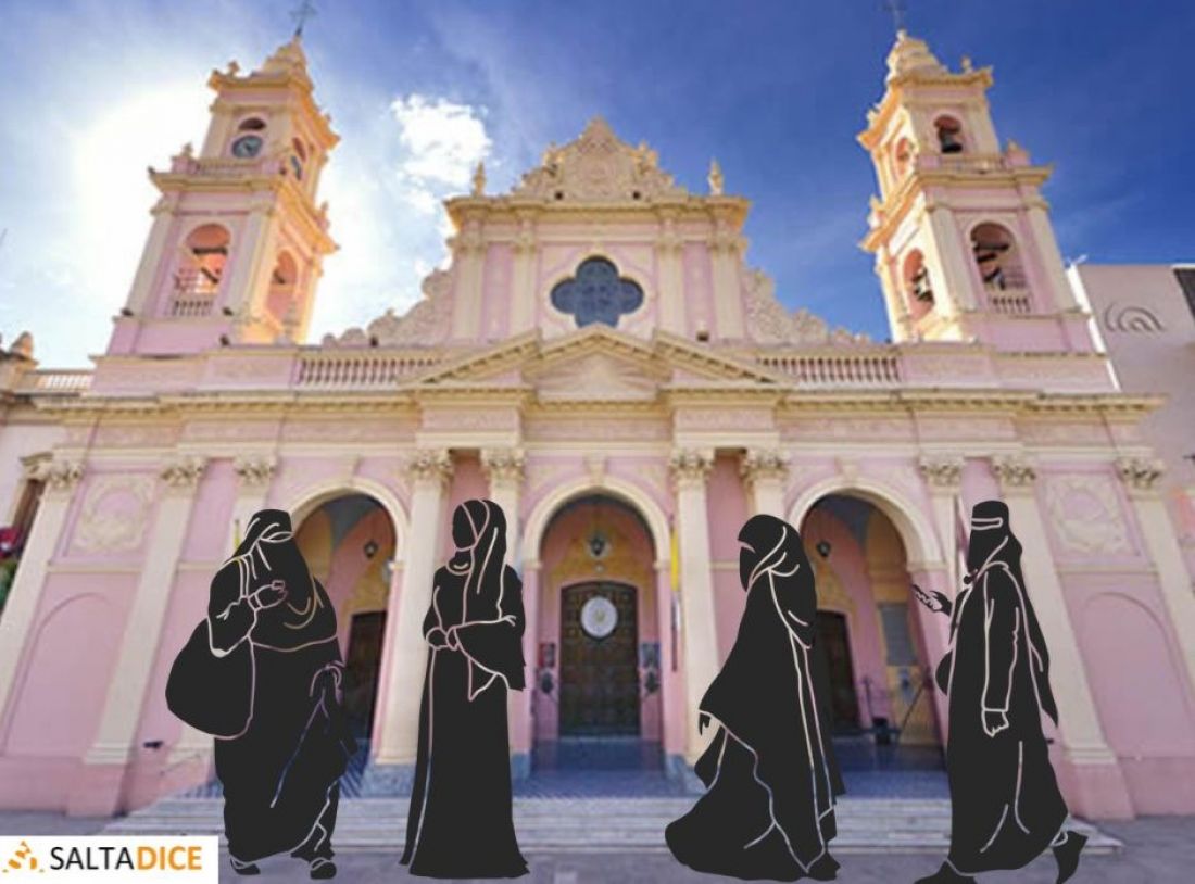 No es Catar, es Salta: en la Catedral impiden el ingreso de mujeres por su vestimenta