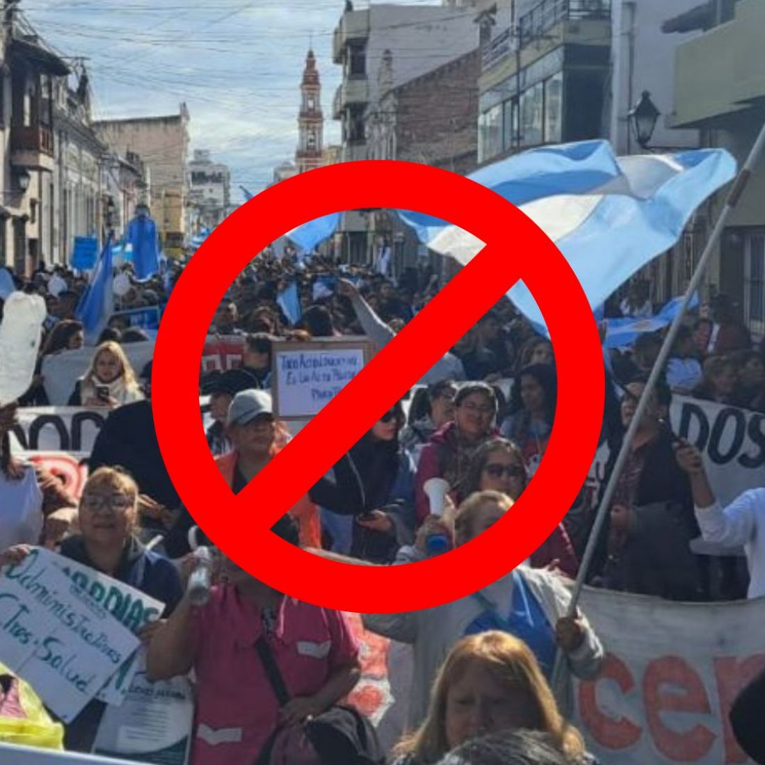 En Salta ya no existe el derecho a manifestarse libremente: sancionaron la Ley anti protestas