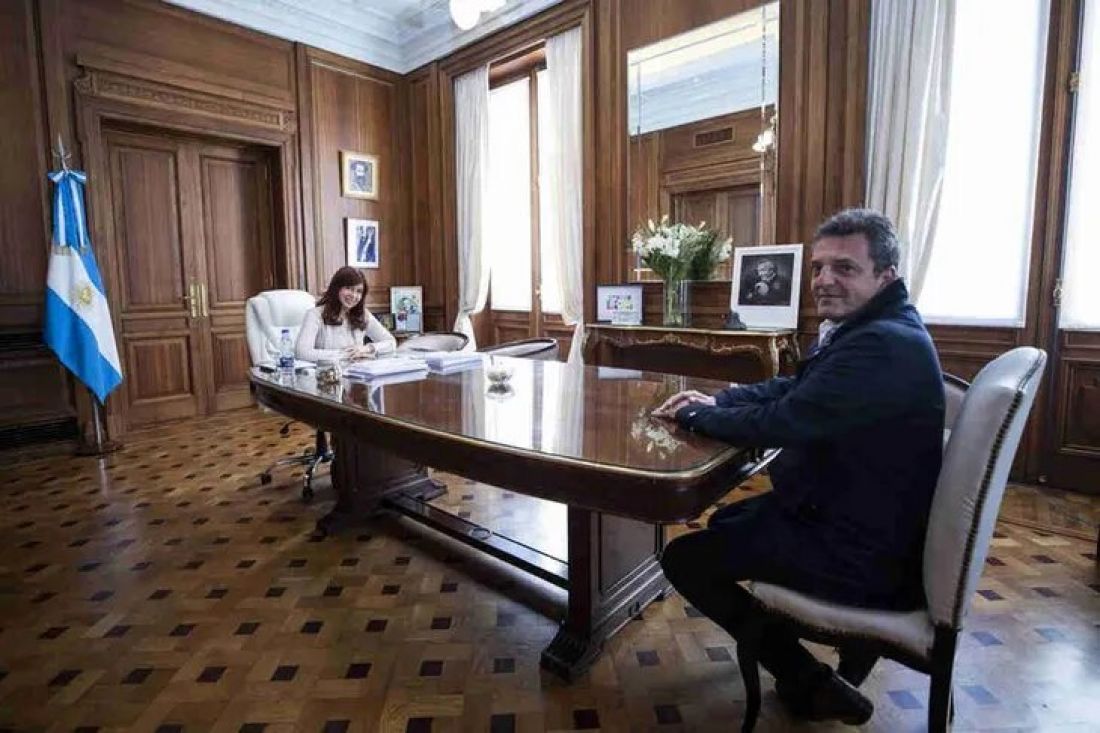 Cristina se reunió con Sergio Massa antes de su asunción como ministro de Economía