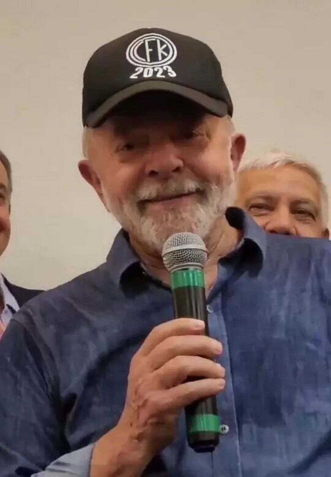 "CFK 2023": el gesto de Lula con Cristina Kirchner en pleno festejo de las elecciones en Brasil