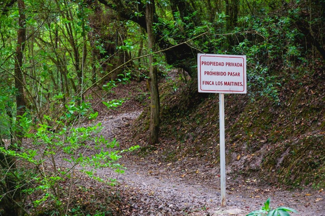 El emprendimiento ya cerró senderos