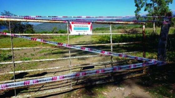 Desmontes ilegales: Clausuraron una finca en La Calderilla