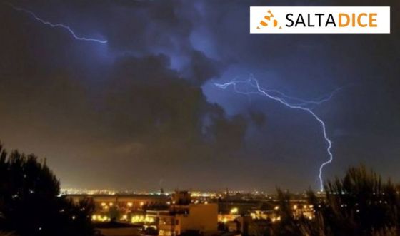 Salta en alerta amarilla por tormentas