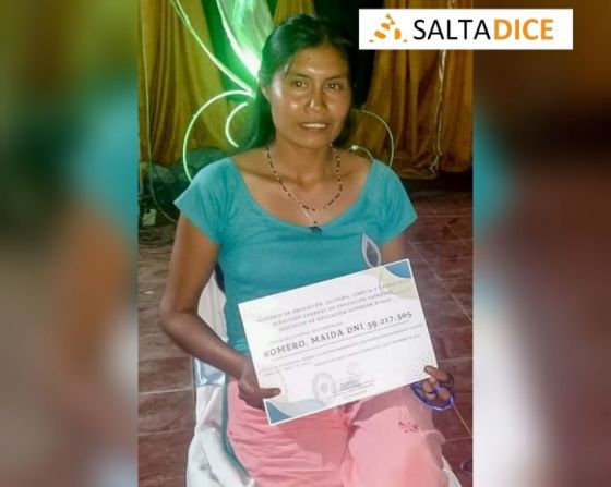 Orgullo wichi: la comunidad tiene una nueva Técnica en Gestión Agropecuaria