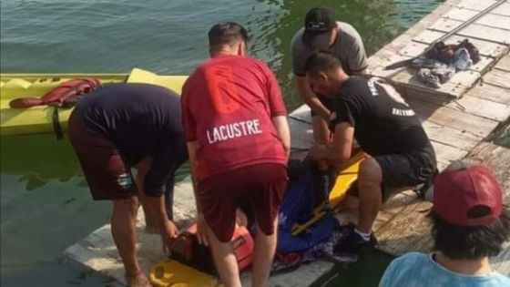 Se dió vuelta una lancha en el Dique Cabra Corral: hay un muerto y cuatro sobrevivientes