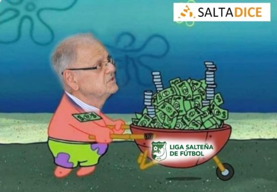 Organización ''con'' fines de lucro: Chibán ejerce como funcionario público y se lleva toda la plata vinculada a la Liga Salteña de Fútbol