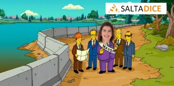 Aguas del Norte contamina: La municipalidad concurrió a inspeccionar el desagüe en el Río Arenales