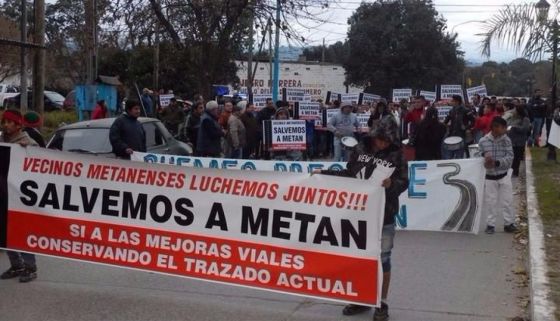 ''Salvemos a Metán'': El reclamo por las tarifas de energía eléctrica