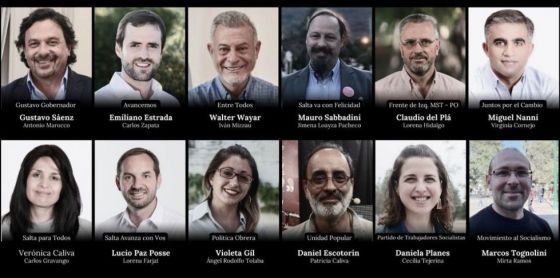 Elecciones provinciales del 14 de mayo: hay 12 candidaturas para la gobernación