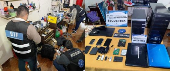 Allanaron la vivienda de un hombre, acusado de distribución de material pornográfico infantil