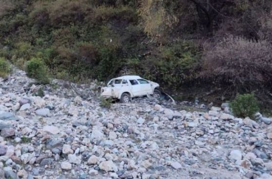 Falleció el sacerdote que desbarrancó en su camioneta en el paraje San Marcos