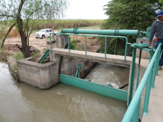 Canal donde el niño fue encontrado