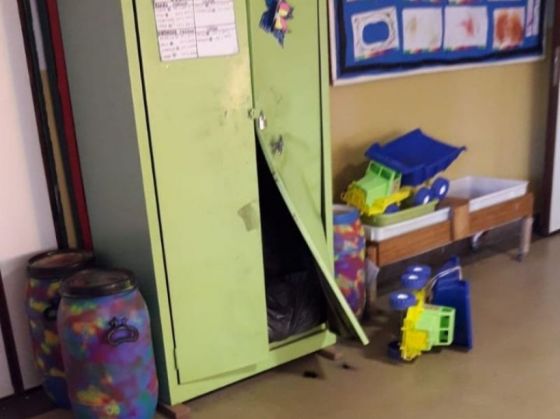 Detuvieron a dos personas por el robo a una escuela