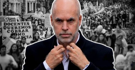 Larreta amenazó con recortar el sueldo a los docentes, y la CGT se pronunció en contra