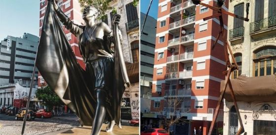 Ataque racista: Quemaron la estatua de la  "Madre de la Patria", María Remedios del Valle