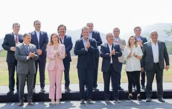 Massa estuvo en Güemes con Sáenz y otros gobernadores del Norte Grande