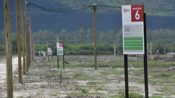 Avanza favorablemente el plan ''Mi Lote'', destinado a los sectores más vulnerables de la provincia