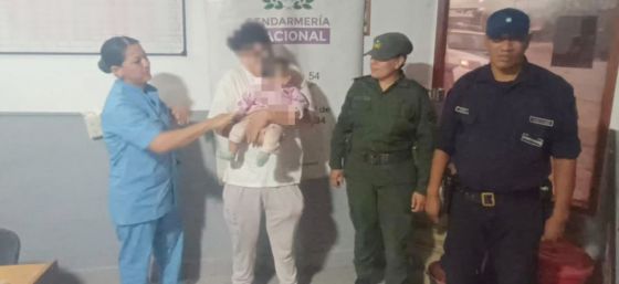 Encontraron una bebe notificada como desaparecida en manos de un hombre