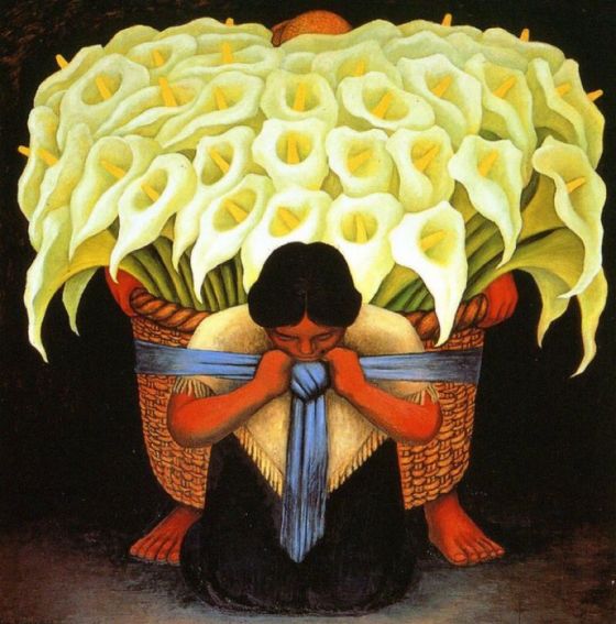 Los alcatraces de Diego Rivera