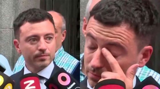 El llanto de De Loredo por no poder ayudar aún más al gobierno