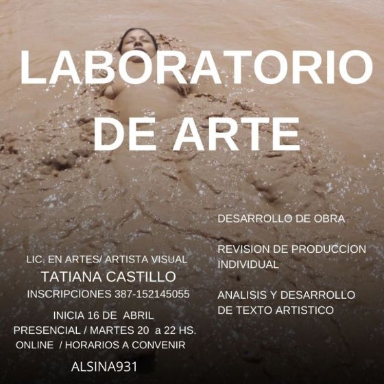 Laboratorio de Artes para Artistas inicia este martes 16 de Abril