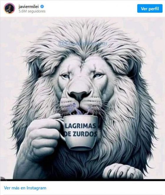 "Lágrimas de zurdos", la despectiva respuesta de Milei a la histórica marcha por la educación