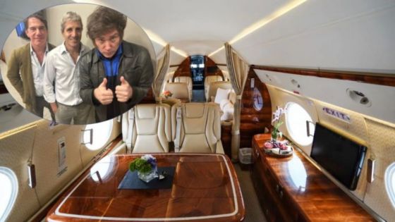 De gira con la nuestra: ahora Milei se fue a una cumbre de multimillonarios en un avión de lujo por 280 mil dólares