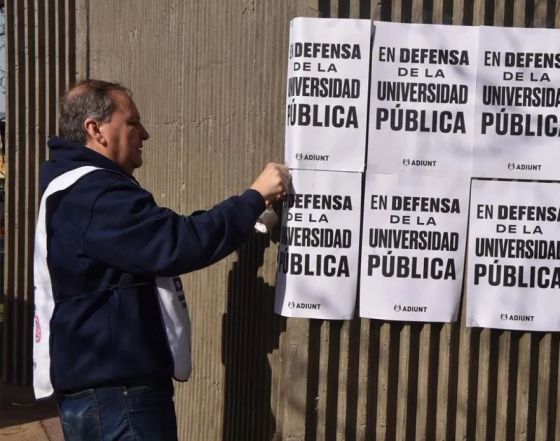 Paro universitario contra el inminente veto de Javier Milei a la educación