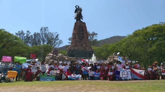 Marcha campesina contra los desalojos: "El grupo Macri compró la tierra con varias familias dentro"