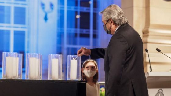 Fernández pidió construir una Argentina "sin divisiones irreconciliables"