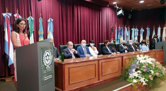 Teresa Ovejero asumió como presidenta de la Corte de Justicia