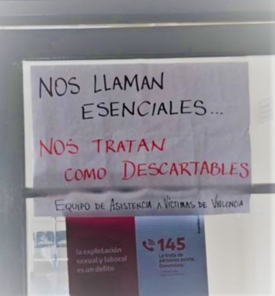 Profesionales del Polo Integral de la Mujer denuncian precarización laboral y falta de pagos de salarios