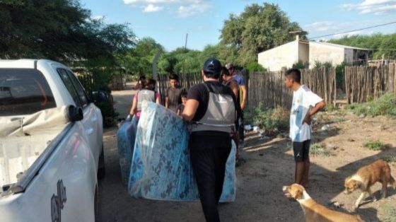 Con puentes aéreos, provincia asistió a parajes y comunidades aisladas por la crecida de los ríos