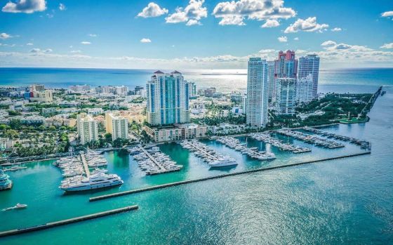 Muchos argentinos tienen propiedades en Miami, Estados Unidos.