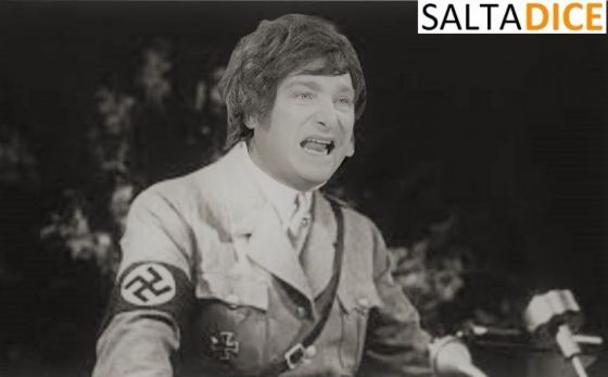 "No tengo por qué sentir vergüenza de ser un hombre blanco, rubio y de ojos celestes", el intolerante discurso de Milei