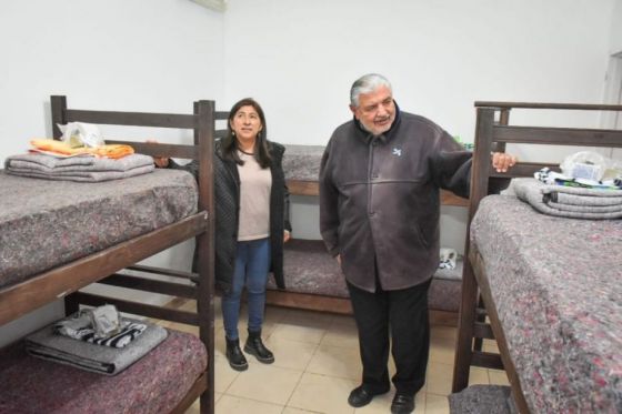 La Ministra de Desarrollo Silvina Vargas y su par de Salud Juan Esteban