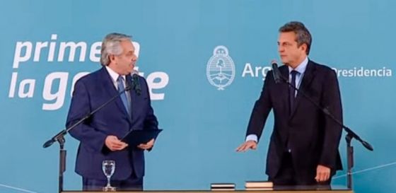 Asumió Sergio Massa como Ministro de Economía de la Nación