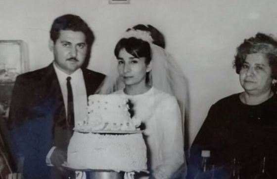 Fidel Yazle y su esposa Francisca Toledo
