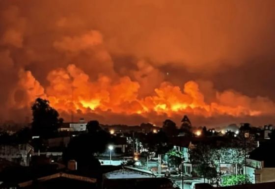 El incendio en Orán fue intencional: se originó en la "quema controlada" de un ingenio azucarero